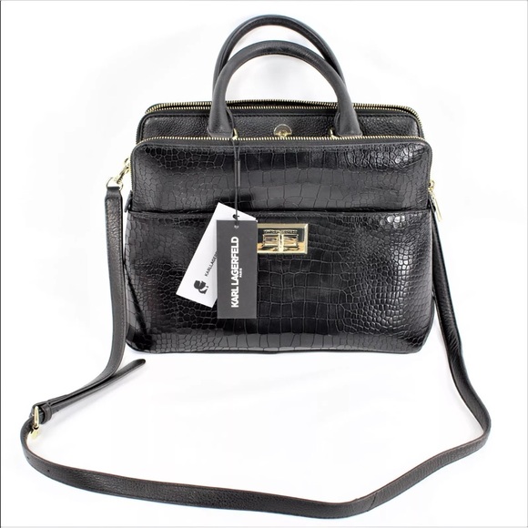 Karl Lagerfeld Handbags - Karl Lagerfeld Paris Leather Handbag